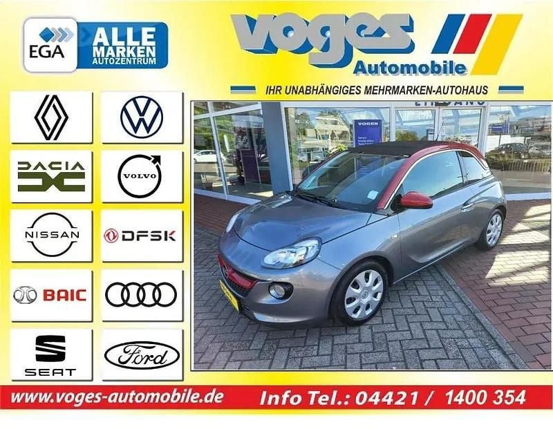 Grau Gebraucht 2016 Opel Adam Open Air Kleinwagen | 6.890 € (Guter Preis) - Bild 1/4