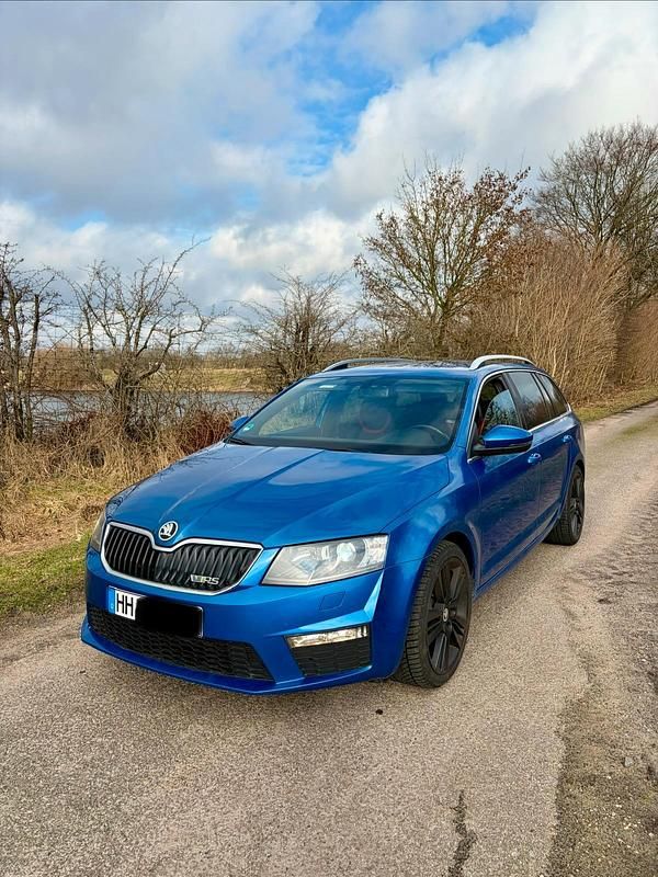 Gebraucht Skoda Octavia RS 184 PS (135 kW) 2015 Blau Kleinwagen