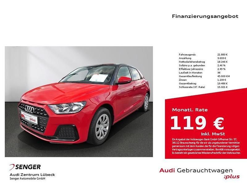 Rot Gebraucht 2024 Audi A1 Sportback Sport Kleinwagen | 21.880 € (Guter Preis) - Bild 1/4