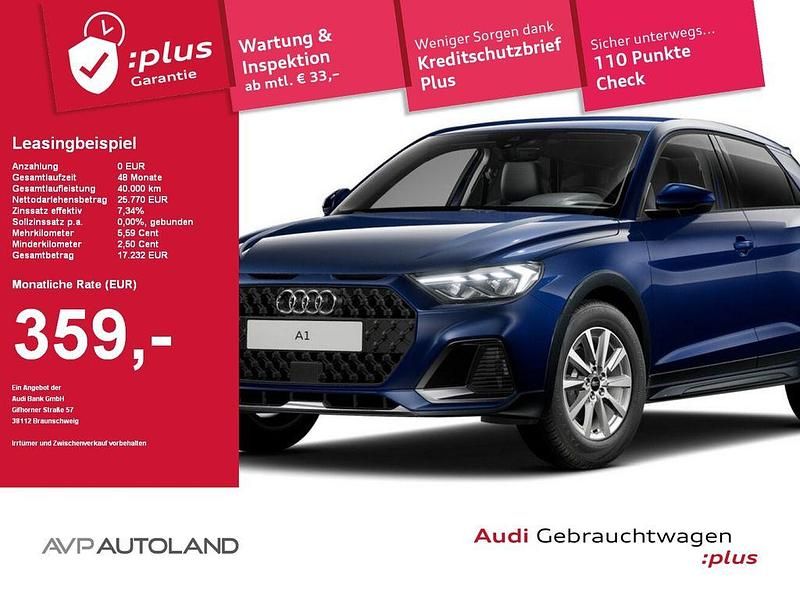 Navarrablau metallic Gebraucht 2025 Audi A1 Basis Limousine | 25.760 € (Fairer Preis) - Bild 1/4