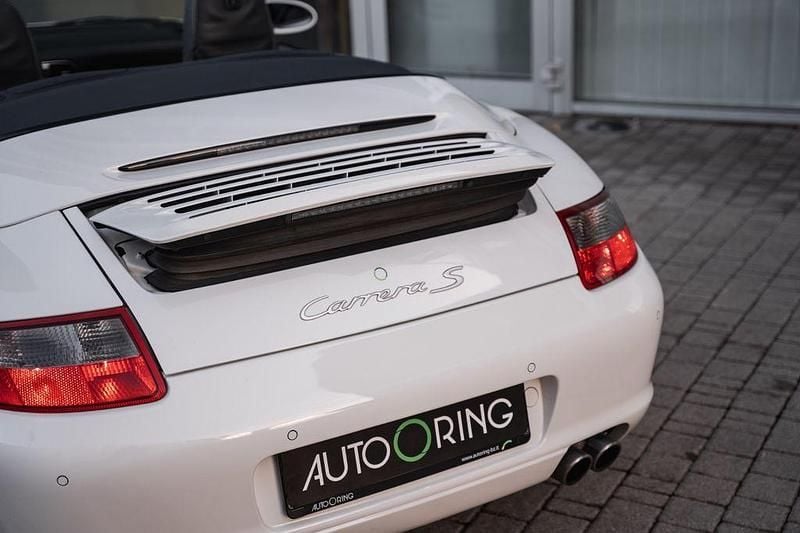 Gebraucht Porsche 911 Carrera S Cabriolet 355 PS (261 kW) 2008 Weiß Cabrio
