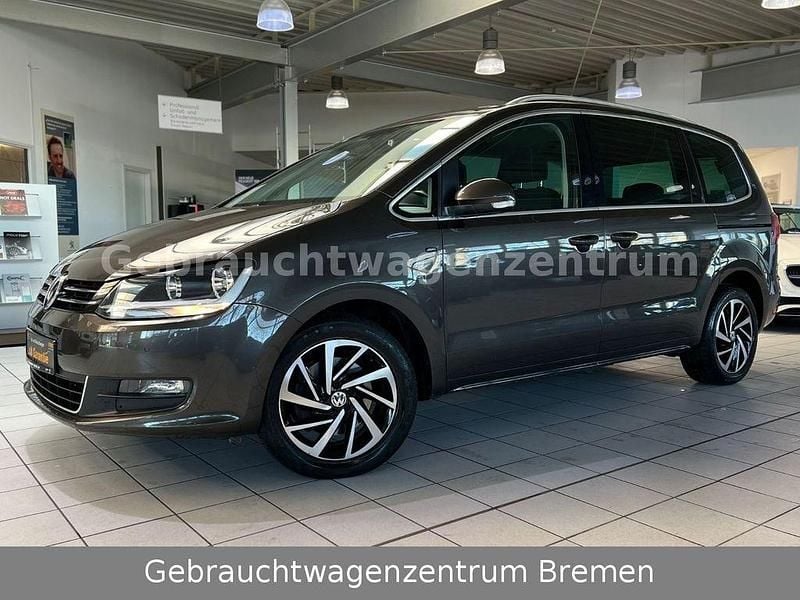 Gebraucht VW Sharan Join 150 PS (110 kW) 2018 Schwarz Van / Kleinbus