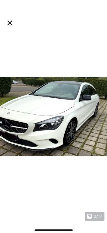 Weiß Gebraucht 2017 Mercedes CLA200 Shooting Brake AMG line Kombi | 16.999 € (Guter Preis) - Bild 1/4