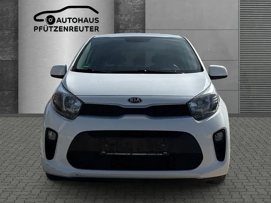 Gebraucht Kia Picanto Edition 7 67 PS (49 kW) 2018 Weiß Kleinwagen