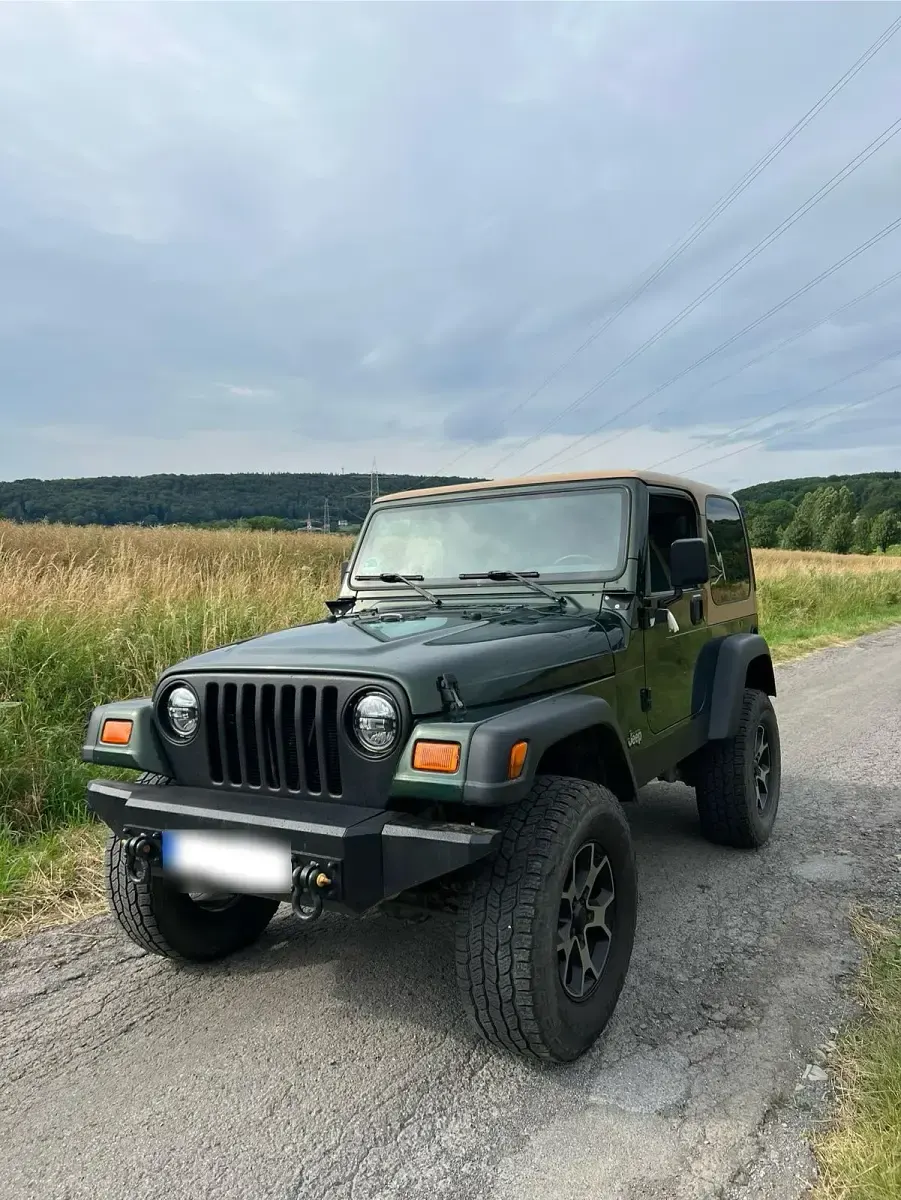 Gebraucht Jeep Wrangler Sahara 177 PS (130 kW) 1997 Grün SUV