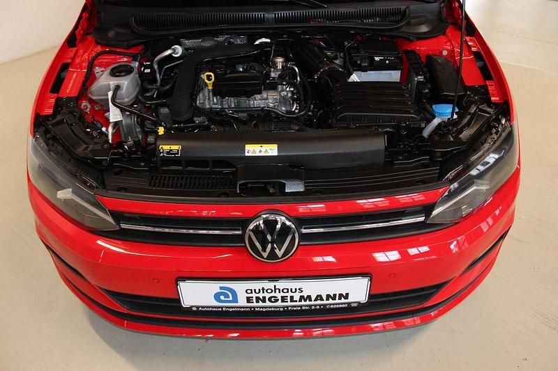 Gebraucht VW Polo Comfortline 110 PS (80 kW) 2021 Rot Kleinwagen
