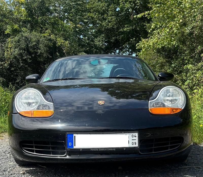 Schwarz Gebraucht 2001 Porsche 986 Boxster Cabrio | 16.499 € (Fairer Preis) - Bild 1/4