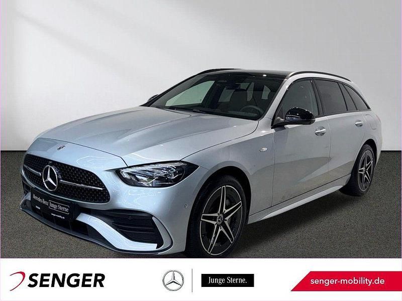 Lack hightechsilber Gebraucht 2025 Mercedes C300e AMG Kombi | 51.880 € (Fairer Preis) - Bild 1/4
