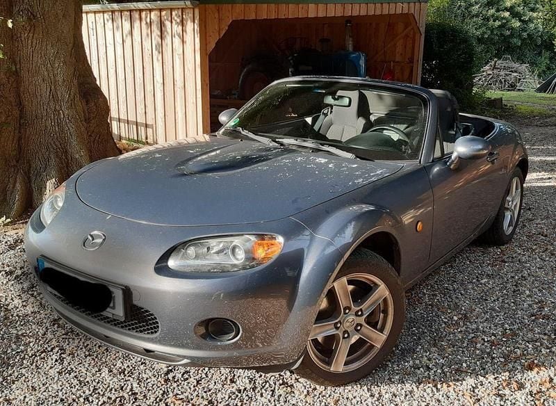 Grau Gebraucht 2008 Mazda MX5 Emotion Cabrio | 7.950 € (Fairer Preis) - Bild 1/4