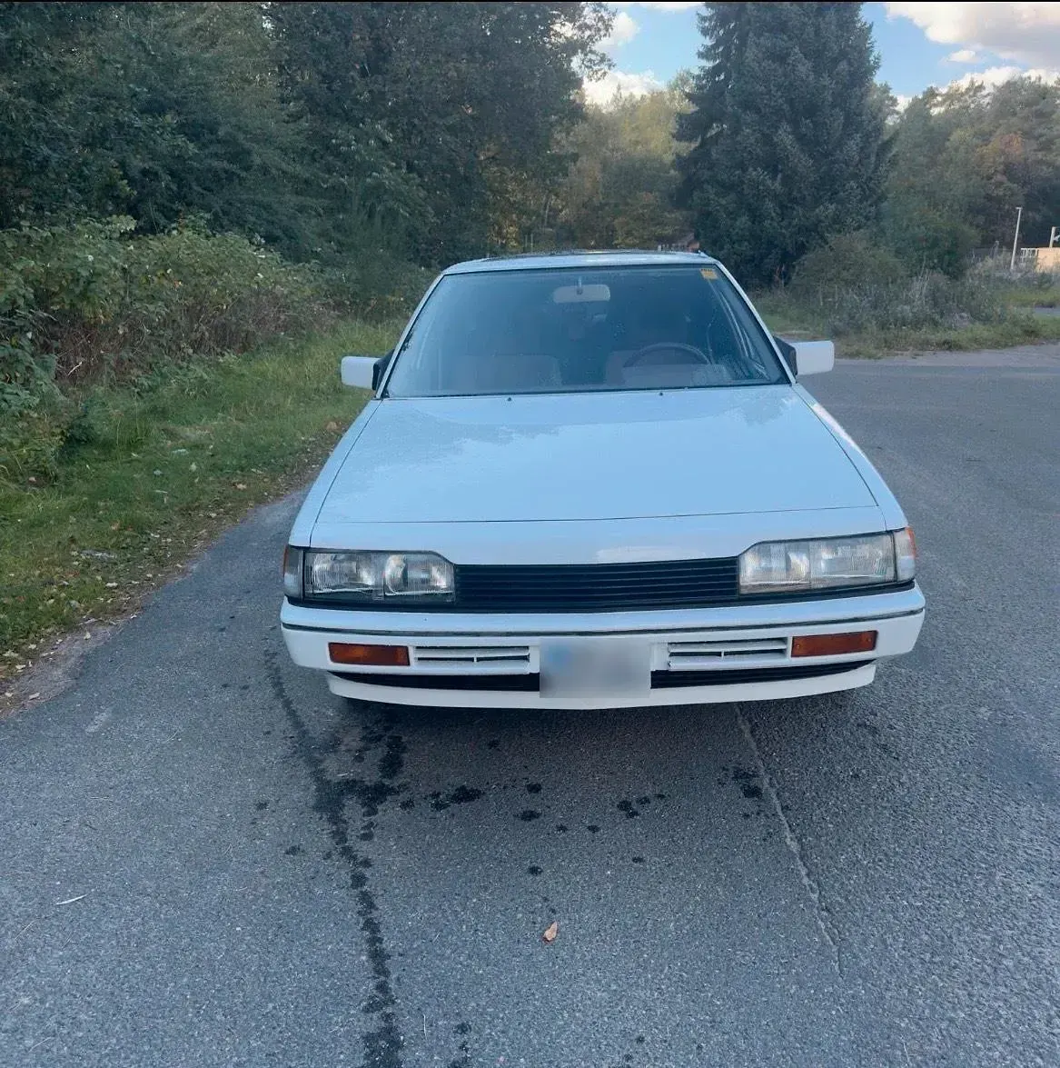 Gebraucht Mitsubishi Galant 82 PS (60 kW) 1986 Weiß Limousine