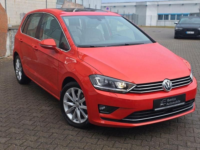 Gebraucht VW Golf Sportsvan Highline 150 PS (110 kW) 2015 Rot Van / Kleinbus