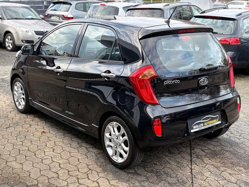 Gebraucht Kia Picanto Spirit 86 PS (63 kW) 2012 Schwarz Kleinwagen