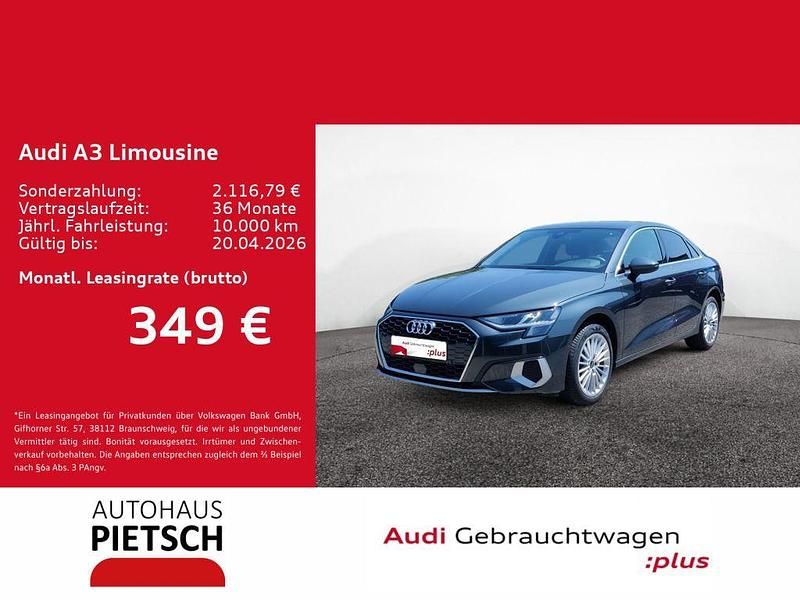 Usata Audi A3 Advanced 150 CV (110 kW) 2024 Grigio Berlina
