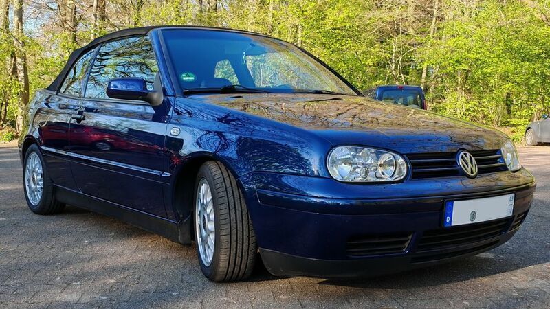 Gebraucht VW Golf Cabriolet Edition 116 PS (85 kW) 2002 Blau Cabrio