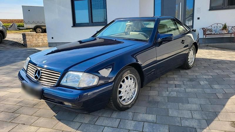 Gebraucht Mercedes SL320 231 PS (169 kW) 2006 Blau Cabrio