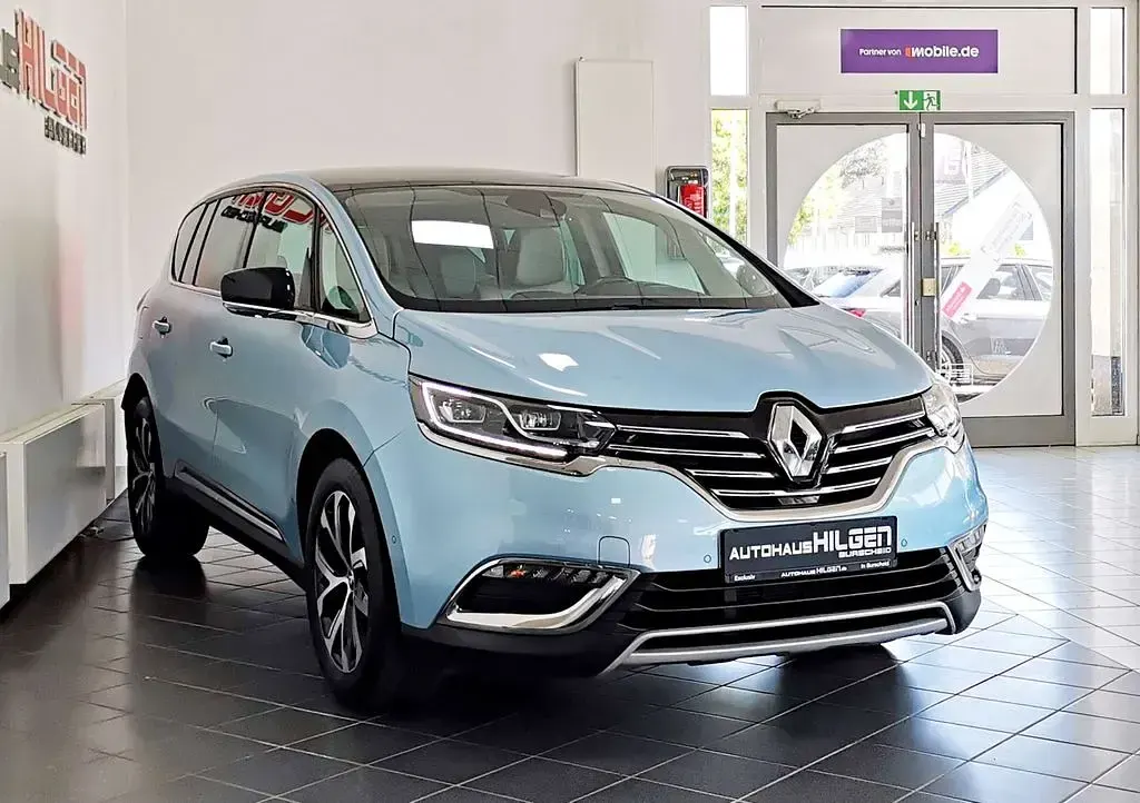 Gebraucht Renault Espace 224 PS (164 kW) 2018 Blau Van / Kleinbus