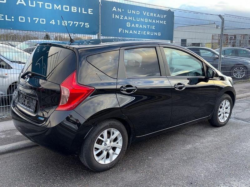 Gebraucht Nissan Note Acenta+ 80 PS (58 kW) 2015 Schwarz Kleinwagen