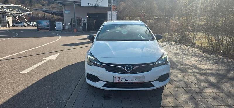 Gebraucht Opel Astra Elegance 122 PS (89 kW) 2022 Weiß Kombi