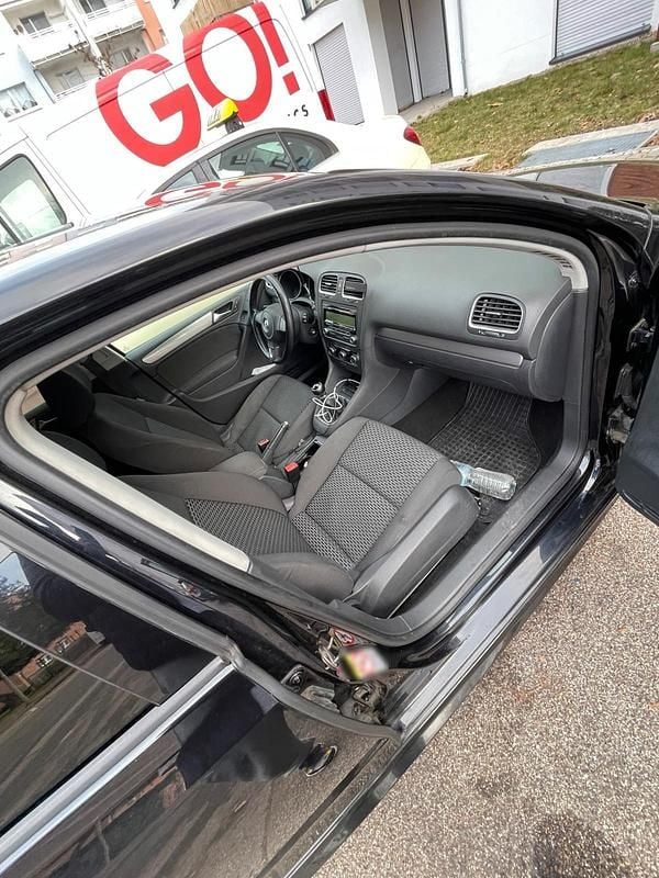 Gebraucht VW Golf VI 80 PS (58 kW) 2009 Schwarz Kleinwagen