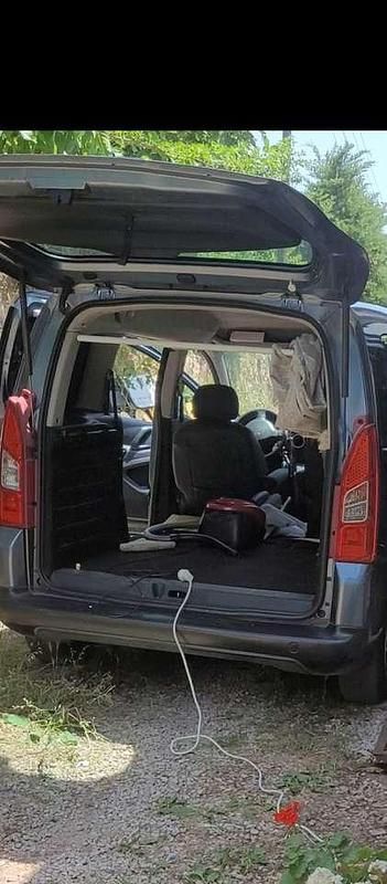 Gebraucht Peugeot Partner 75 PS (55 kW) 2008 Blau Van / Kleinbus