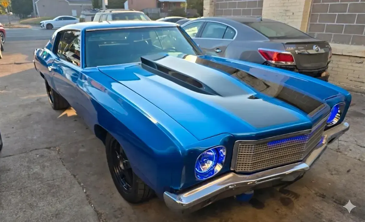 Gebraucht Chevrolet Monte Carlo 800 PS (588 kW) 1970 Blau Coupé