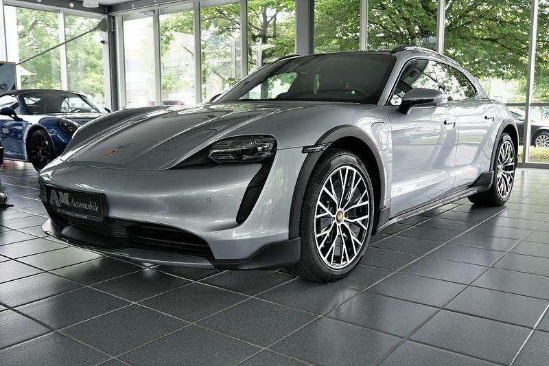 Silber Gebraucht 2021 Porsche Taycan Cross Turismo Limousine | 59.800 € (Superpreis) - Bild 1/4