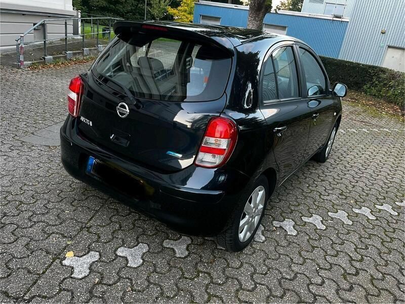 Schwarz Gebraucht 2013 Nissan Micra Kleinwagen | 3.490 € (Fairer Preis) - Bild 1/4