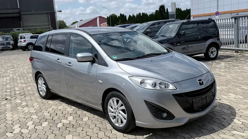 Gebraucht Mazda 5 Center-Line 144 PS (105 kW) 2011 Grau Van / Kleinbus