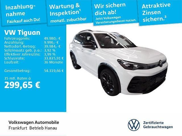 Oryxweiß perlmutteffekt Gebraucht 2024 VW Tiguan R-line SUV | 49.980 € (Etwas zu teuer) - Bild 1/4