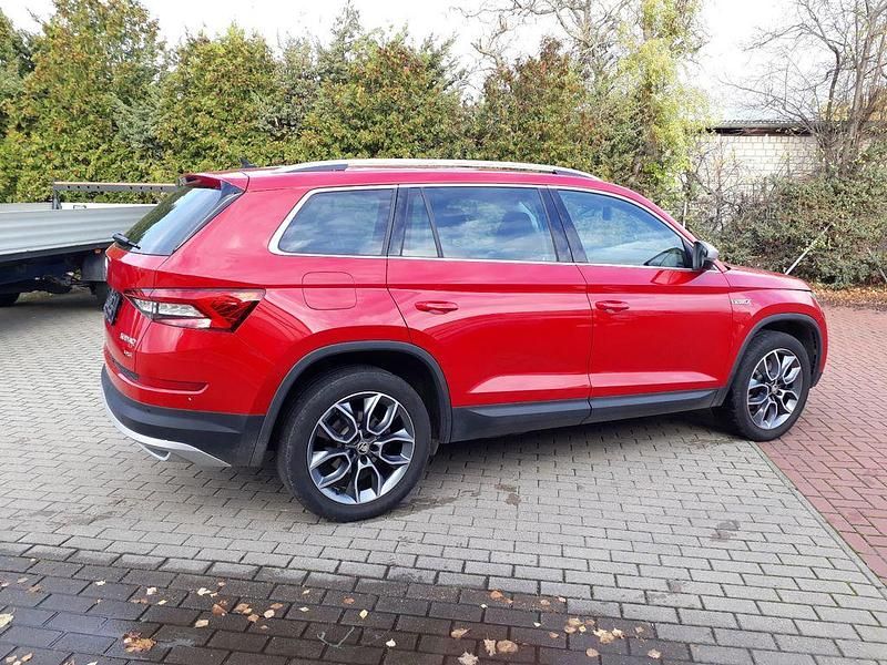 Gebraucht Skoda Kodiaq Scout 4x4 190 PS (139 kW) 2018 Rot SUV