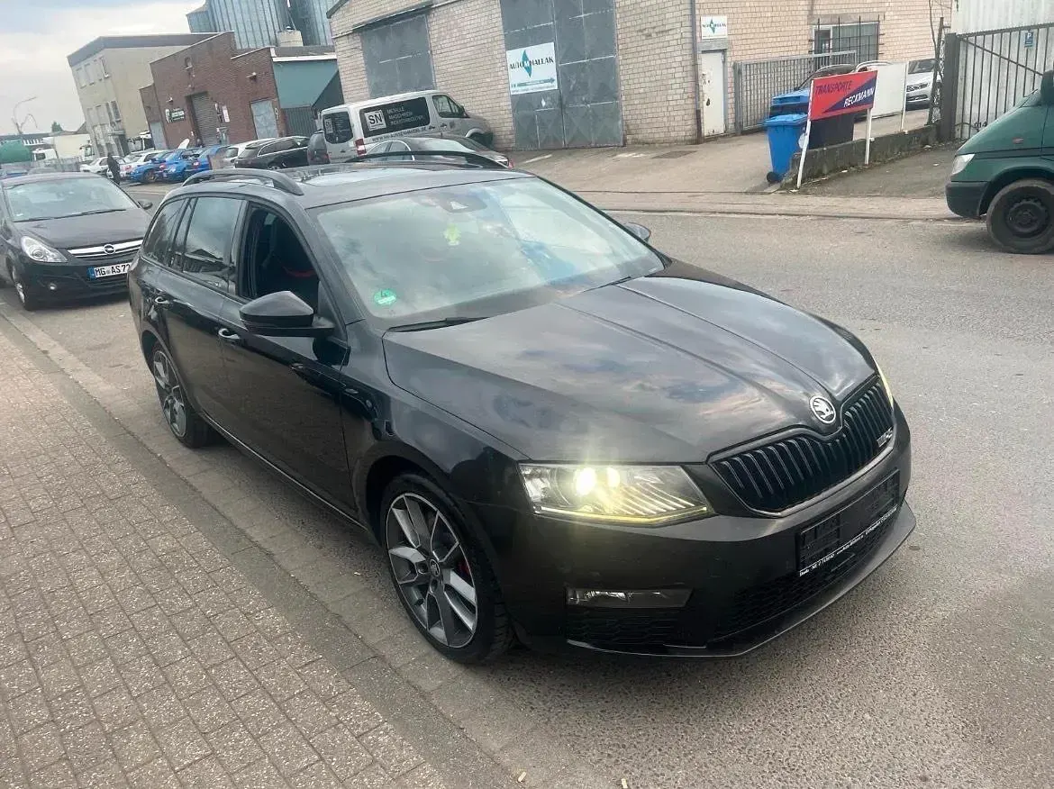 Gebraucht Skoda Octavia RS 184 PS (135 kW) 2014 Schwarz Kombi