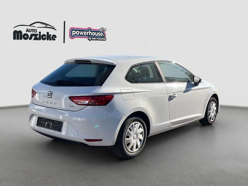 Usata Seat Leon SC Reference 110 CV (80 kW) 2014 Bianco Utilitaria