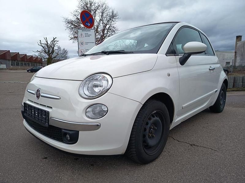 Gebraucht Fiat 500 Lounge 86 PS (63 kW) 2012 Weiß Cabrio