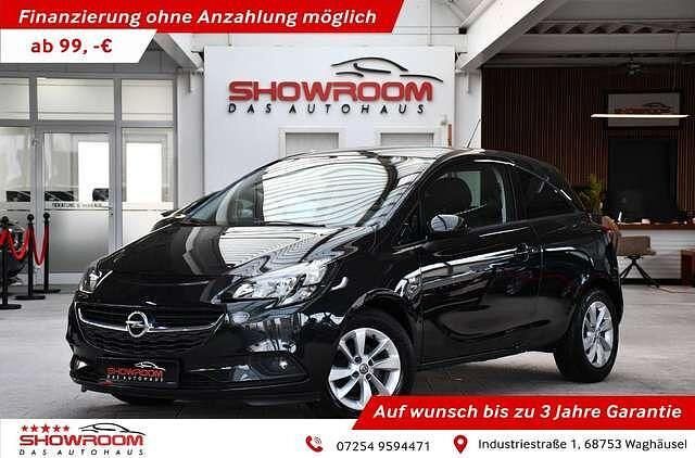 Schwarz Gebraucht 2016 Opel Corsa drive Kleinwagen | 6.890 € (Fairer Preis) - Bild 1/4