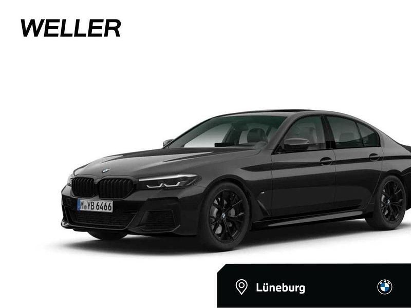 Black sapphire (schwarz) Gebraucht 2022 BMW 530 M Sport Limousine | 38.350 € (Fairer Preis) - Bild 1/4