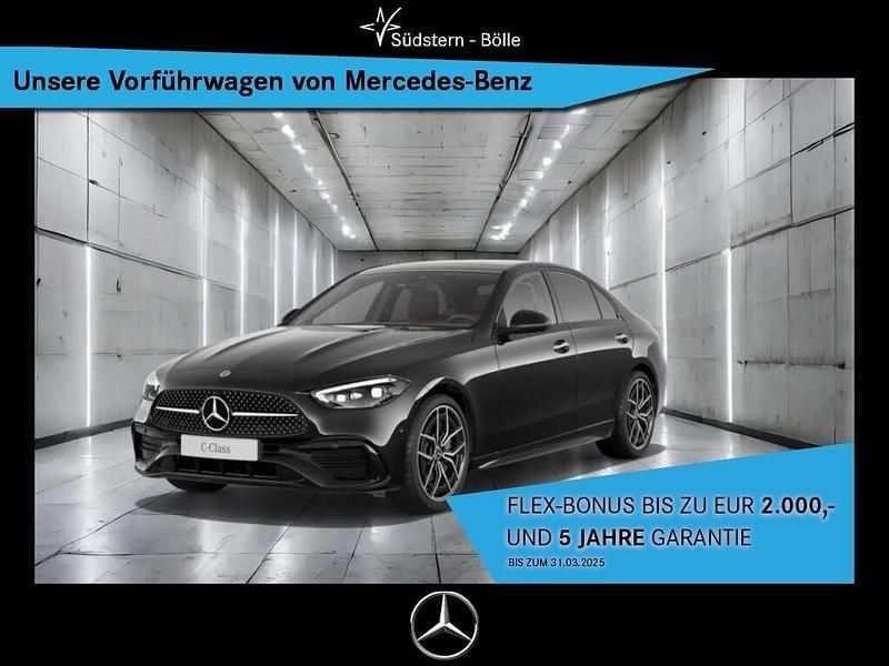 Schwarz Gebraucht 2025 Mercedes C300 AMG Limousine | 57.820 € (Teuer) - Bild 1/4