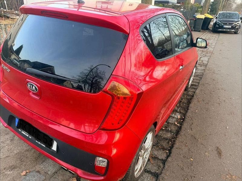 Gebraucht Kia Picanto Spirit 86 PS (63 kW) 2015 Rot Kleinwagen