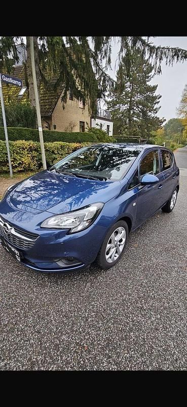 Blau Gebraucht 2017 Opel Corsa Edition Kleinwagen | 5.800 € (Superpreis) - Bild 1/4