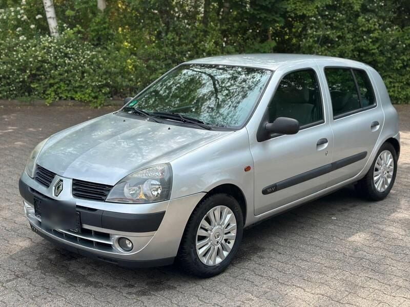 Silber Gebraucht 2006 Renault Clio II Expression Limousine | 2.200 € (Fairer Preis) - Bild 1/4
