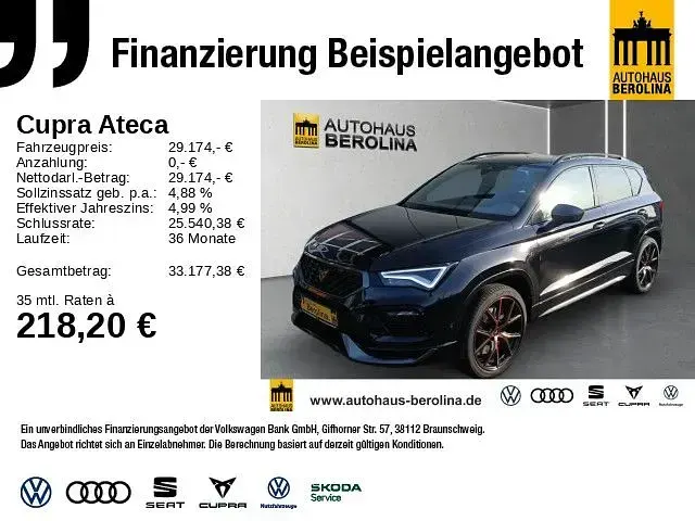 Usata Cupra Ateca 300 CV (220 kW) 2023 Nero SUV