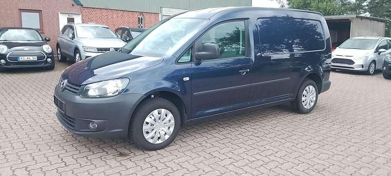 Blau Gebraucht 2012 VW Caddy Maxi Van / Kleinbus | 7.490 € (Guter Preis) - Bild 1/4
