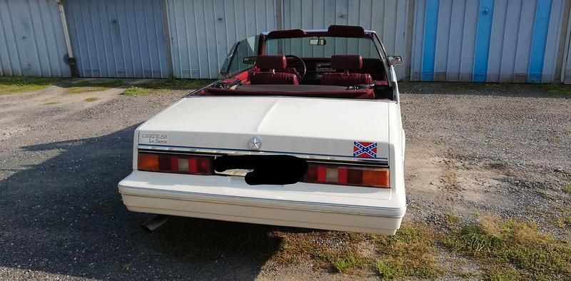 Gebraucht Chrysler Le Baron 94 PS (69 kW) 1984 Weiß Cabrio