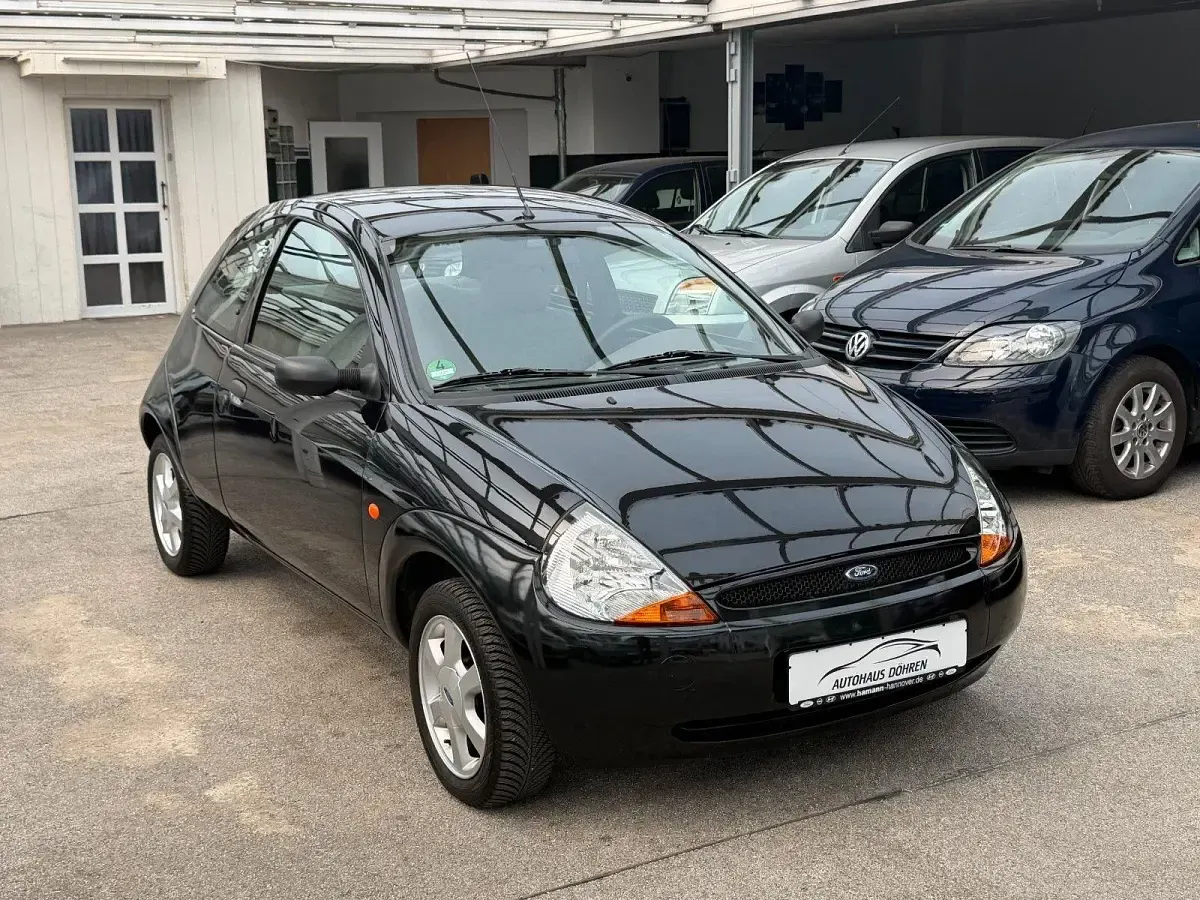 Gebraucht Ford Ka 60 PS (44 kW) 1999 Schwarz Kleinwagen