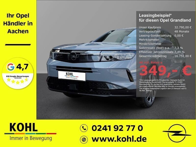 Grau Neu 2025 Opel Grandland X SUV | 32.790 € (Superpreis) - Bild 1/4