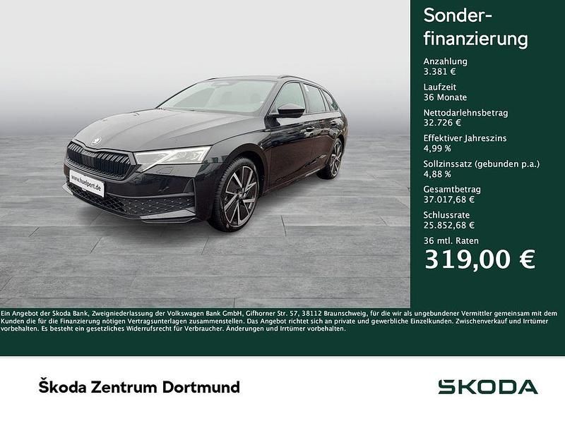Neu Skoda Octavia SportLine 150 PS (110 kW) 2025 Grau Kombi