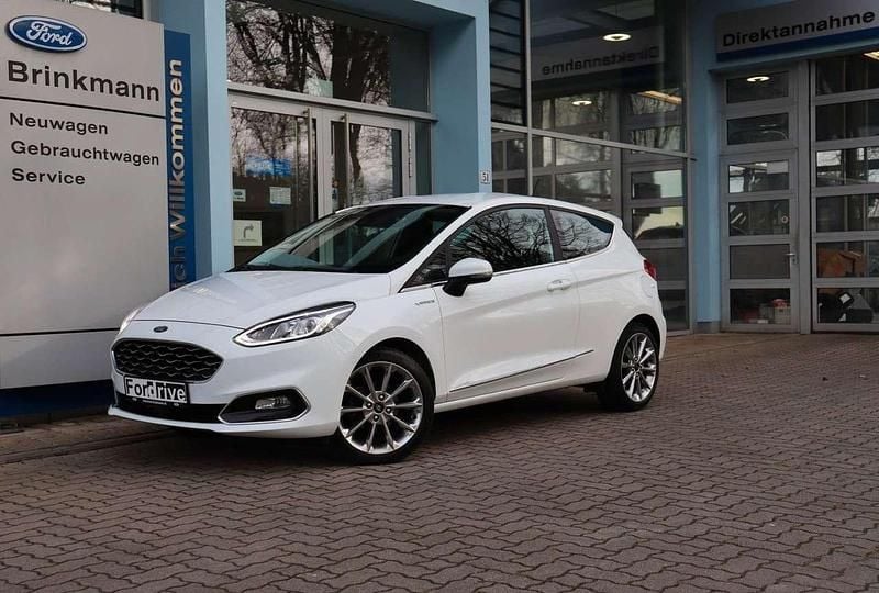 Frostweiß Gebraucht 2020 Ford Fiesta Vignale Kleinwagen | 14.990 € (Fairer Preis) - Bild 1/4