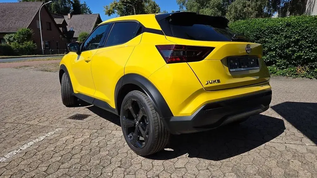 Neu Nissan Juke Tekna 117 PS (86 kW) 2025 Gelb SUV