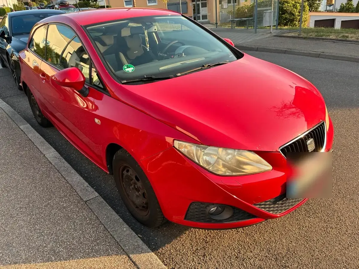 Gebraucht Seat Ibiza 80 PS (58 kW) 2009 Rot Kleinwagen