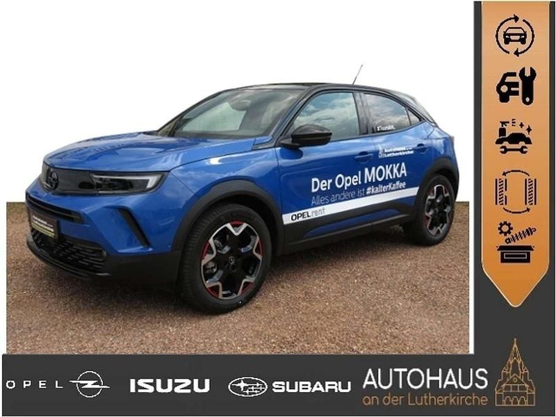 Perl blau Gebraucht 2022 Opel Mokka-e GS Line SUV | 27.990 € - Bild 1/4