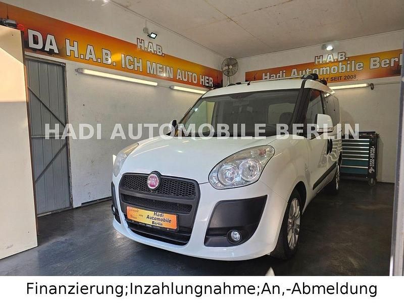 Gebraucht Fiat Doblò Dynamic 95 PS (69 kW) 2010 Weiß Van / Kleinbus